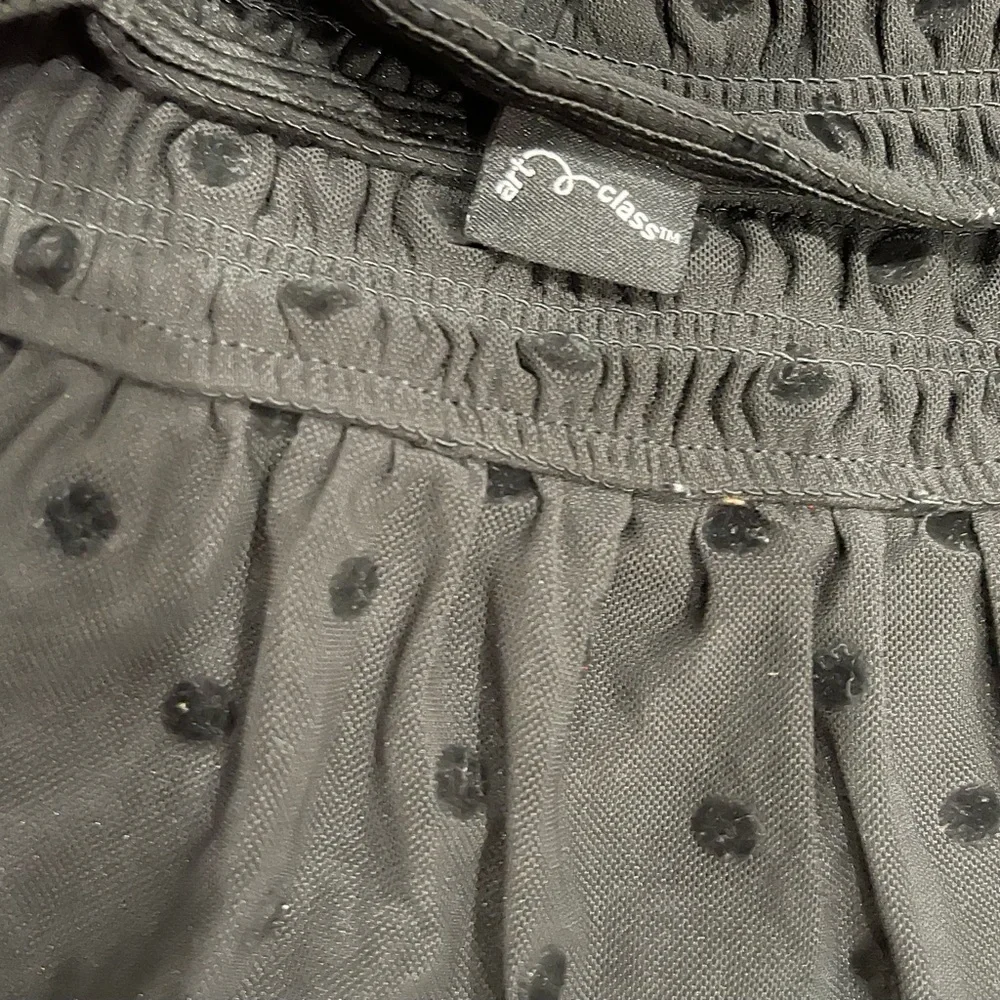 Art Class Black Polka Dot Kids Dress - Picture 3 of 11